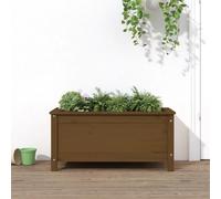 vidaXL Jardinière marron miel - 82,5 cm