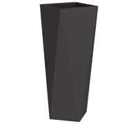 Vidaxl Jardinière Noir 30 X 30 X 75 Cm Acier