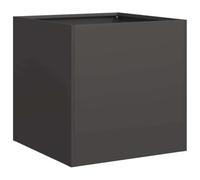 vidaXL Jardinière 40x40x40 cm – Acier laminé à froid – Noir