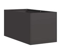 vidaXL Jardinière Noir
