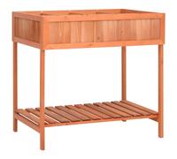 vidaXL Jardinière pour herbes aromatiques 80x60x80 cm bois massif sapin