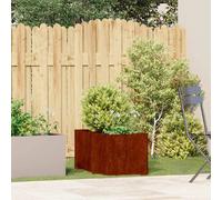 vidaXL Jardinière rouillé - 40x80x40 cm