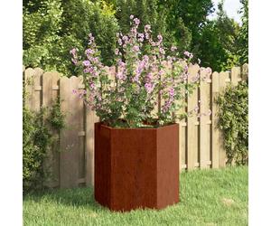 vidaXL Jardinière Rouillée - Acier Corten