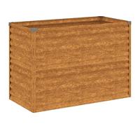 vidaXL Lit surélevé 100x50x69 cm acier corten