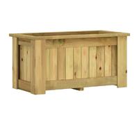 vidaXL Lit surélevé 100 x 50 x 50 cm Bois de pin imprégné