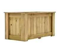 vidaXL Lit surélevé 100 x 50 x 50 cm Bois de pin imprégné