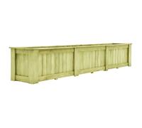 vidaXL Jardinière surélevée 291x50x50 cm Bois de pin imprégné