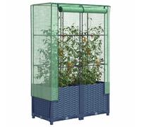 vidaXL Jardinière Surélevée avec Housse