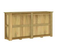 vidaXL Jardinière surélevée Bois de pin 196 cm