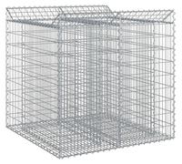 vidaXL Jardinière surélevée en gabions, 2 pièces, 100 x 100 x 100 cm, acier galvanisé