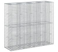 vidaXL Jardinière surélevée en gabions, 2 pièces, 170 x 50 x 150 cm, acier galvanisé