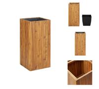 vidaXL Jardinière surélevée pour l'extérieur, 43,5 x 43,5 x 90 cm, en bois d'acacia massif - Pots de fleurs et jardinières