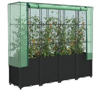 vidaXL Jardinière Surélevée Rotin 160x40x153