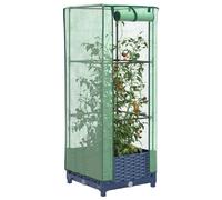 VIDAXL Jardinière surélevée rotin 40x40x123 cm