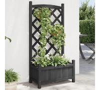vidaXL Jardinière Treillis Bois