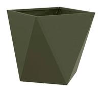 Vidaxl Jardinière Vert Olive 40 X 40 X 40 Cm Acier