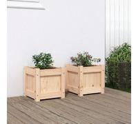 vidaXL Jardinières 2 pcs