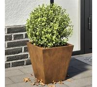 vidaXL Jardinières 2 pcs en acier pour extérieur