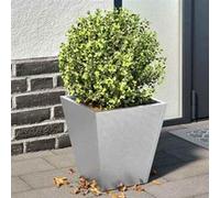 vidaXL Jardinières lot de 2 30x30x30 cm acier galvanisé