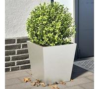 vidaXL Bac à plantes 2 pcs. 40x40x40 cm acier inoxydable