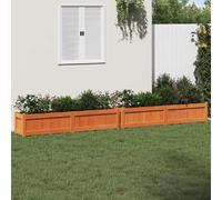 vidaXL Jardinières 2 pcs en pin - Marron