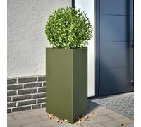 vidaXL Jardinières 2 pcs - Vert olive