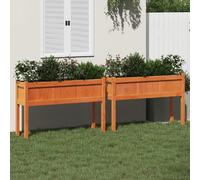 vidaXL Jardinières 837569 - Bois de pin