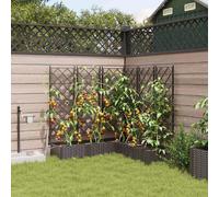 vidaXL Jardinières avec système d'irrigation en 5 pcs - Marron