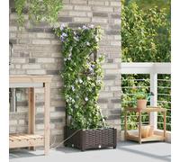 vidaXL Jardinières avec système d'irrigation - Marron