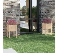 vidaXL Jardinières extérieures