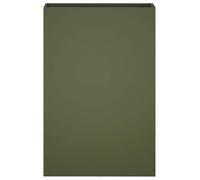 vidaXL Jardinières pour plantes, lot de 2, vert olive, 50 x 20 x 75 cm