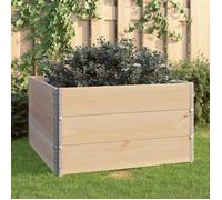 vidaXL 3 jardinières surélevées 100 x 100 cm en pin massif