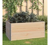 vidaXL Jardinières surélevées 3 pcs - 80x120 cm