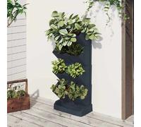 vidaXL Jardinières verticales - Anthracite