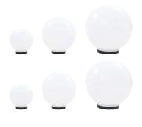 vidaXL Jeu de lampe boule LED