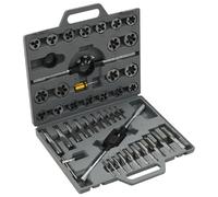 vidaXL Jeu de tarauds et filières 45 pcs