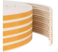 vidaXL Joint d'étanchéité adhésif pour fenêtres, blanc, 15 x 8 mm, 50 mètres