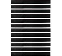 vidaXL Joints brosse de porte autocollants 12 pcs Marron 100 cm