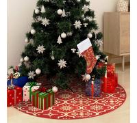 vidaXL Jupe de sapin de Noël de luxe