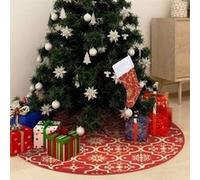 Jupe de sapin vidaXL - Rouge