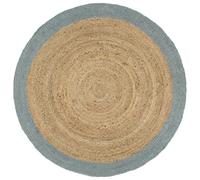 vidaXL Jute Bord Vert olive - 210 cm