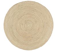 VIDAXL Jute Spirale - Blanc 120