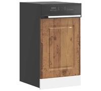 vidaXL Kalmar Panneau de Lave-vaisselle - Vieux Bois
