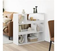 vidaXL Cloison de séparation 100x33x94,5 cm bois d'ingénierie blanc