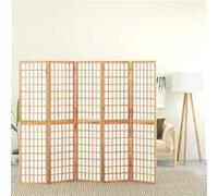 Kamerscherm inklapbaar 5 panelen Japanse stijl 200x170 cm352085