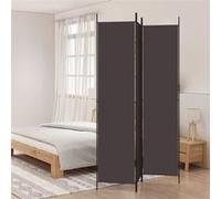 vidaXL Kamerscherm met 3 panelen 150x220 cm stof bruin350195 Marron G