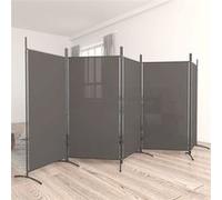vidaXL Cloison de Séparation 5 Panneaux Séparateur de Pièce Pliable Diviseur Écran d'Intimité Paravent Décoration Salon 350268