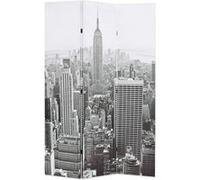 vidaXL Kamerscherm New York bij daglicht 120x170 cm zwart en wit245857 G