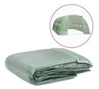 vidaXL Kashoes vervangend (16 mÂ²) 400x400x200 cm groen316444 Vert G