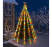 vidaXL Kerstboomverlichting 500 LED's meerkleurig binnen/buiten 500 cm328899 G